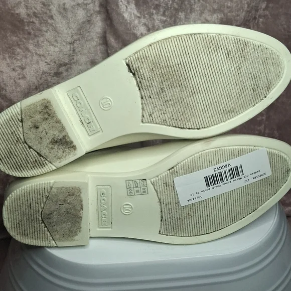 EUC COACH BOOTS OFF WHITE - Picture 4 of 5